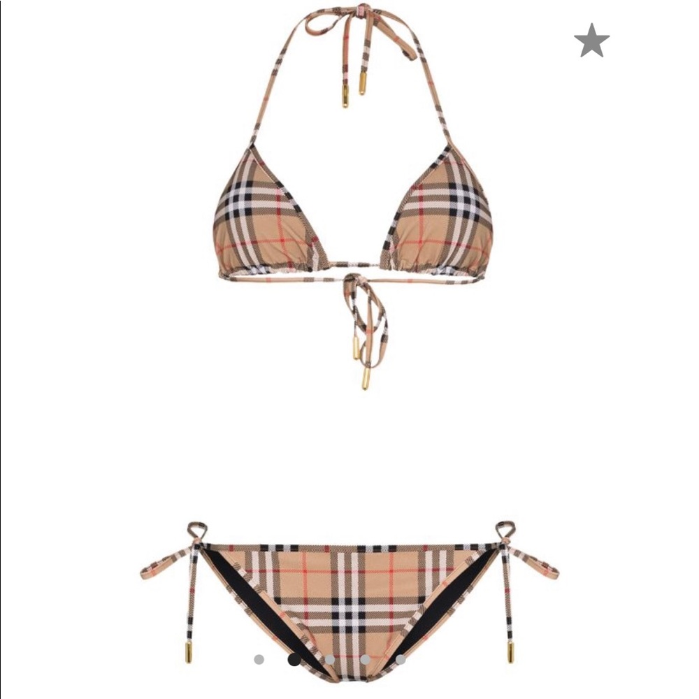 Burberry swimsuit brand new never worn. Size small